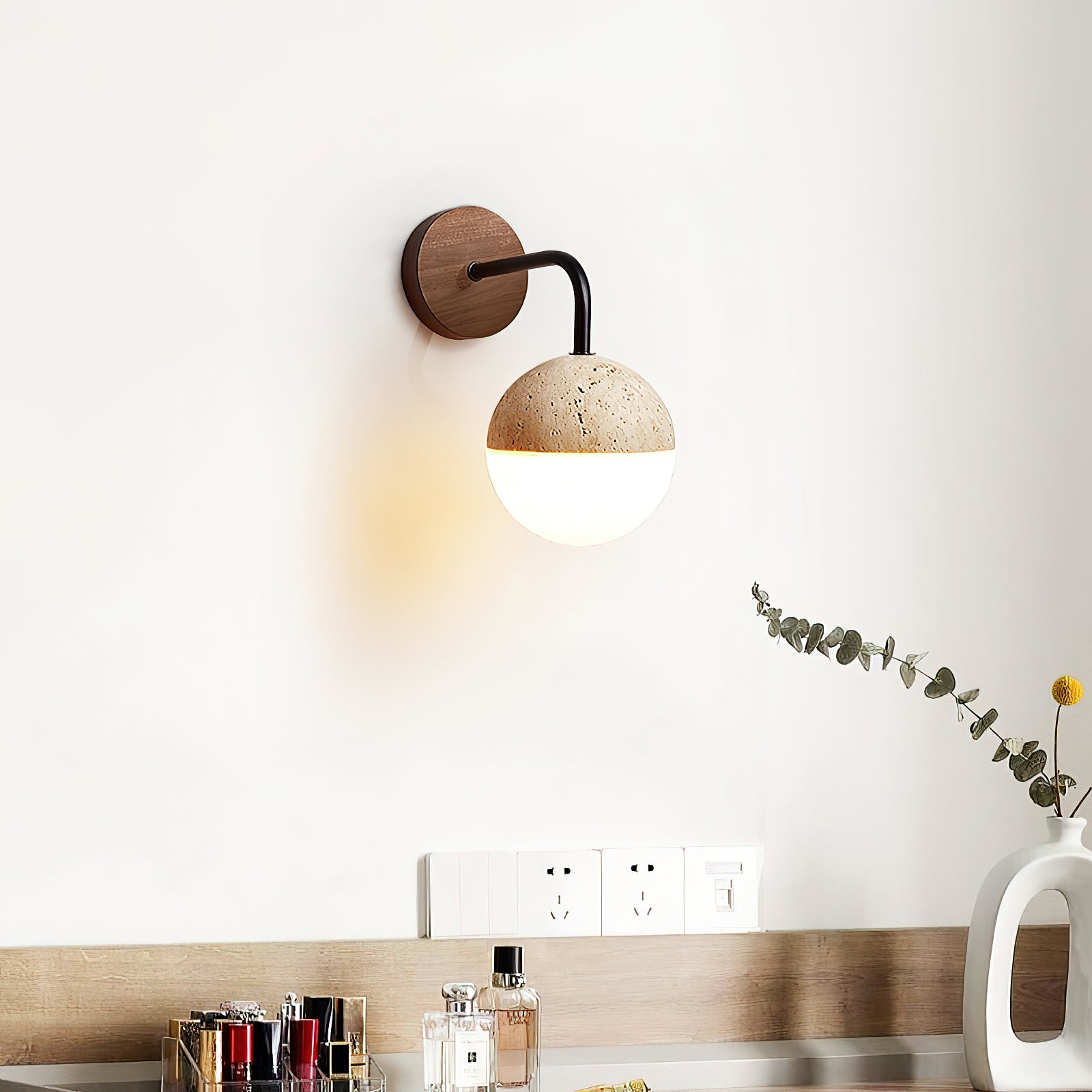 Tia Travertin Wandlamp HL3215