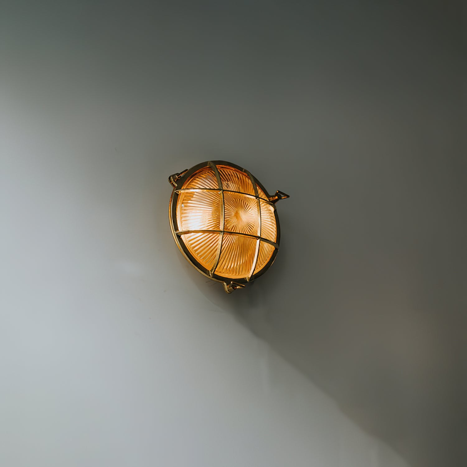 Fremantle messing bunkerwandlamp HL3189