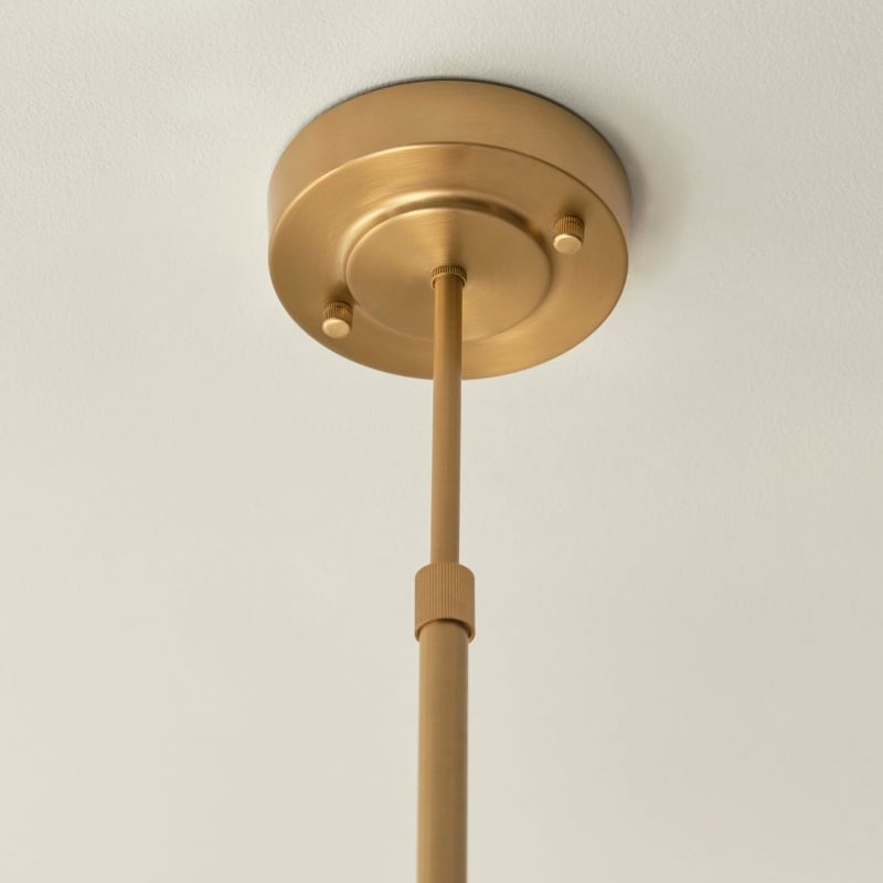 Canovus plafondarmatuur met geribbeld glas - Industriële metalen woonkamerlamp HL2226