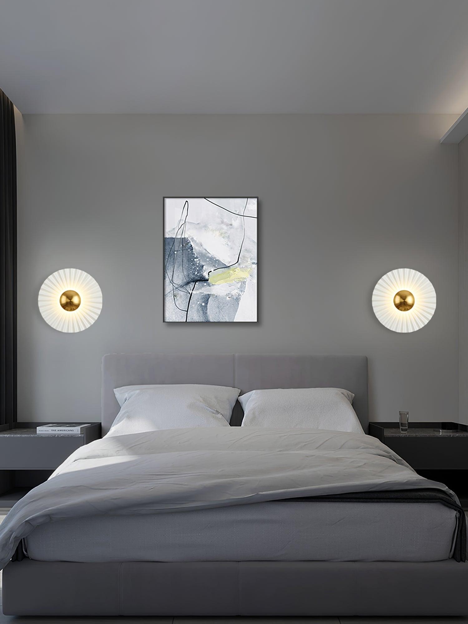 Moderne creatieve wandlamp met schelpmotief HL887