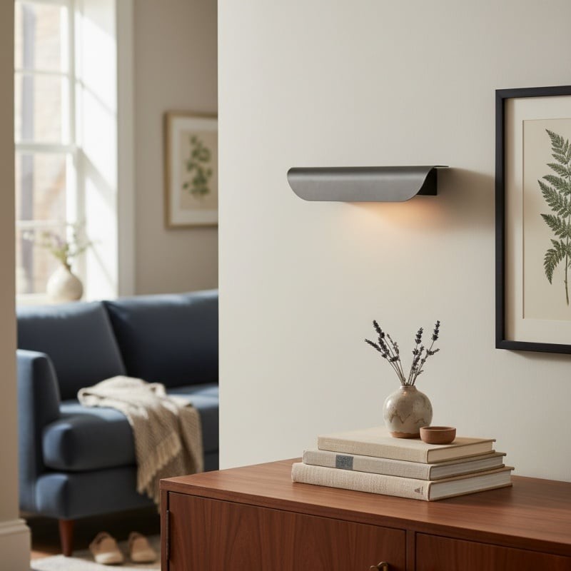 Hidra Moderne Metalen Wandlamp - Minimalistische Downlight Wandlamp voor Moderne Woningen HL1923