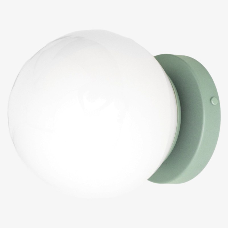 Glorica glazen bol wandlamp - veelkleurige moderne minimalistische lamp HL1721
