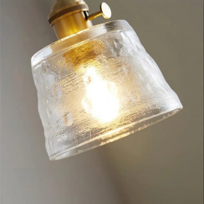 Nordic Cup Messing Glazen Hanglamp HL262