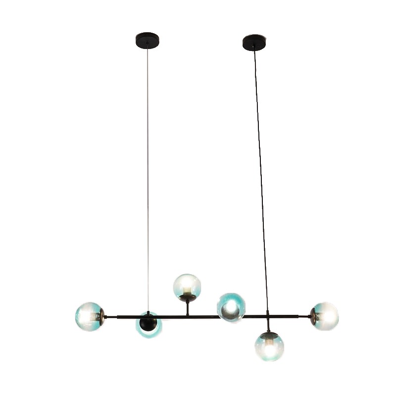 Orb moderne glazen bol hanglamp voor woonkamer