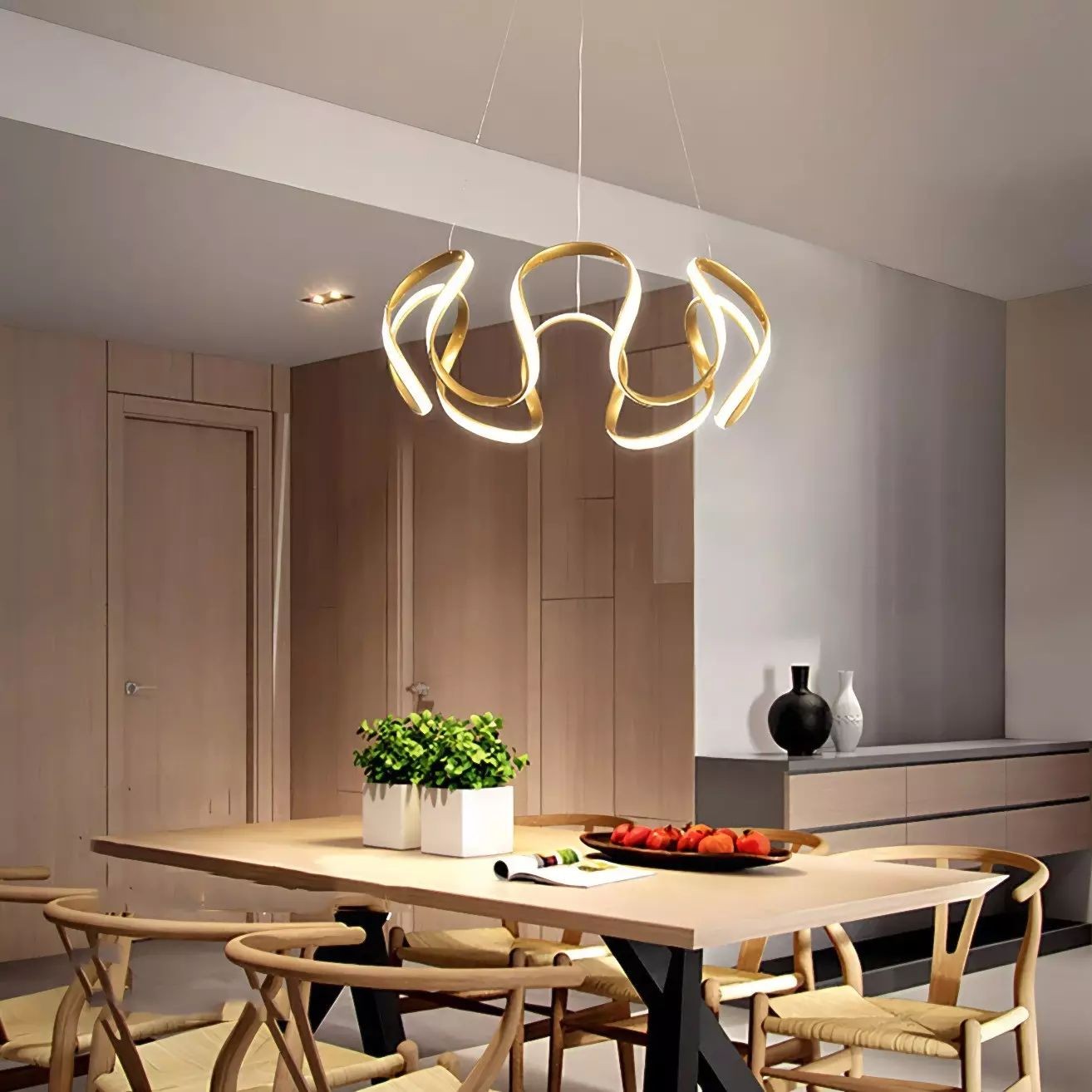 RIBBON Moderne LED kroonluchter HL144