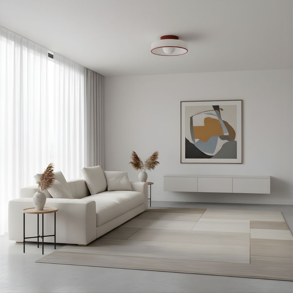 Kalo glazen schijf wandlamp - Moderne wand en plafondlamp voor hal en slaapkamer HL2259
