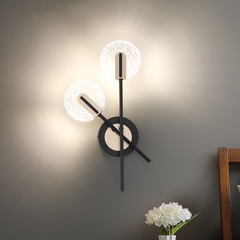 Verstelbare Acryl LED Draaibare Wandkandelaar HL71