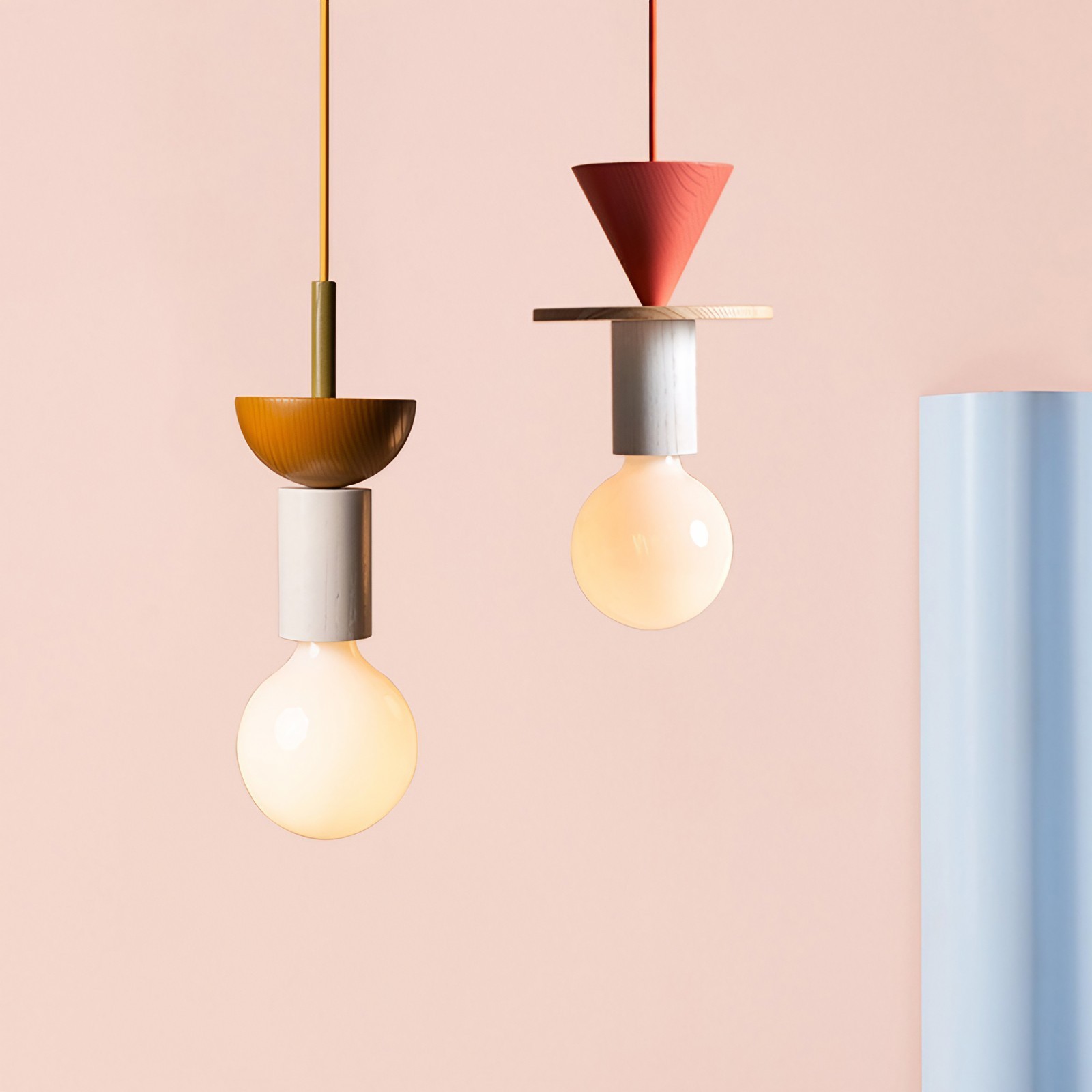 Nordic Geometrische Kleurrijke Design Hanglamp HL295