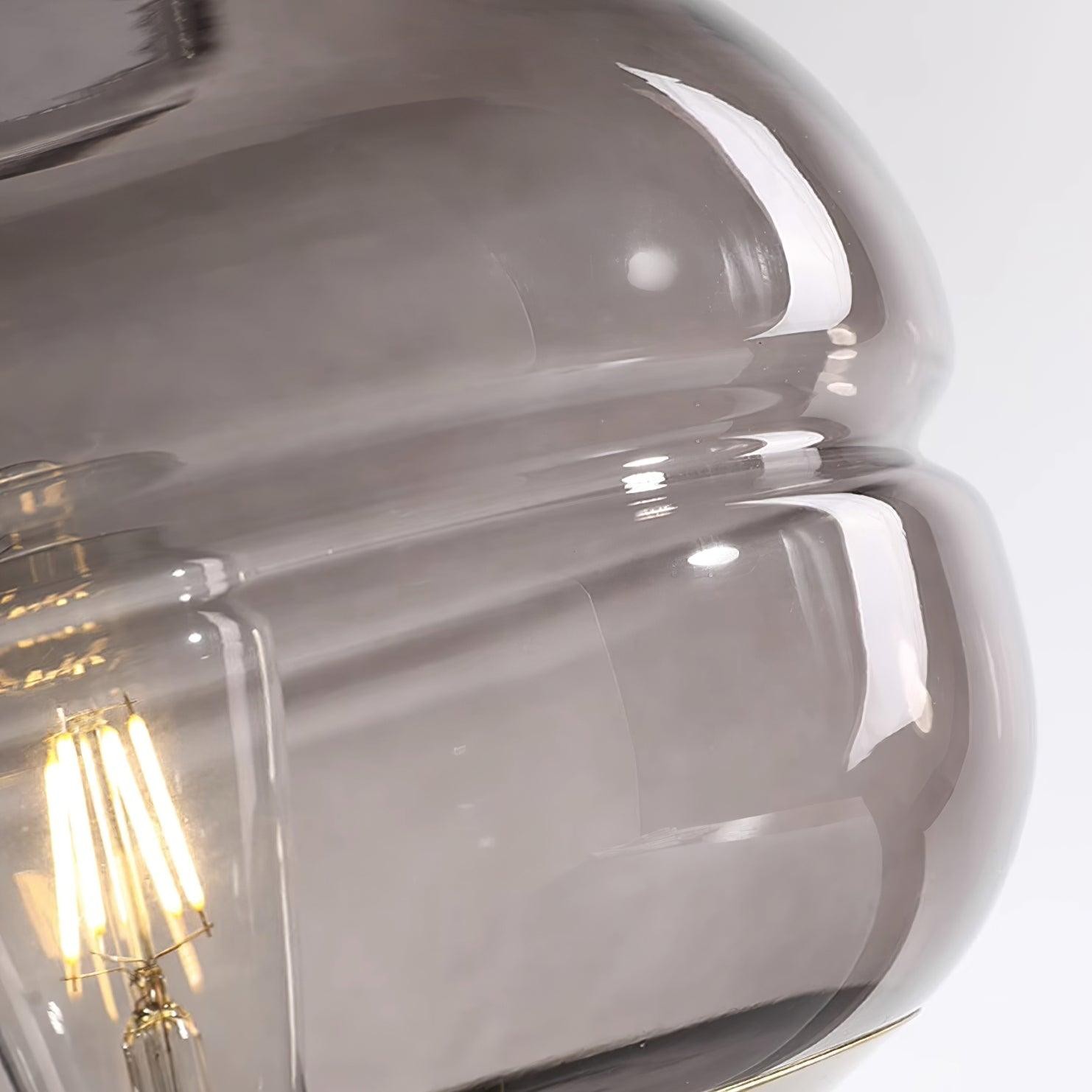 Luxe persoonlijkheid gekleurde glazen afdekking hoge tafellamp HL700