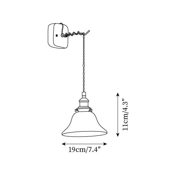 Bell Messing Wandlamp HL371