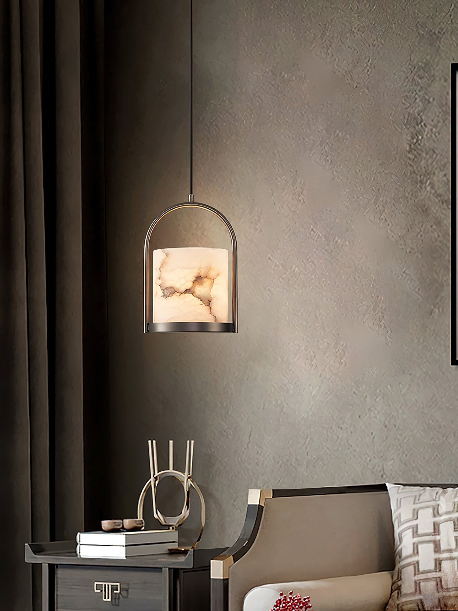 Cortland Alabaster hanglamp HL2987