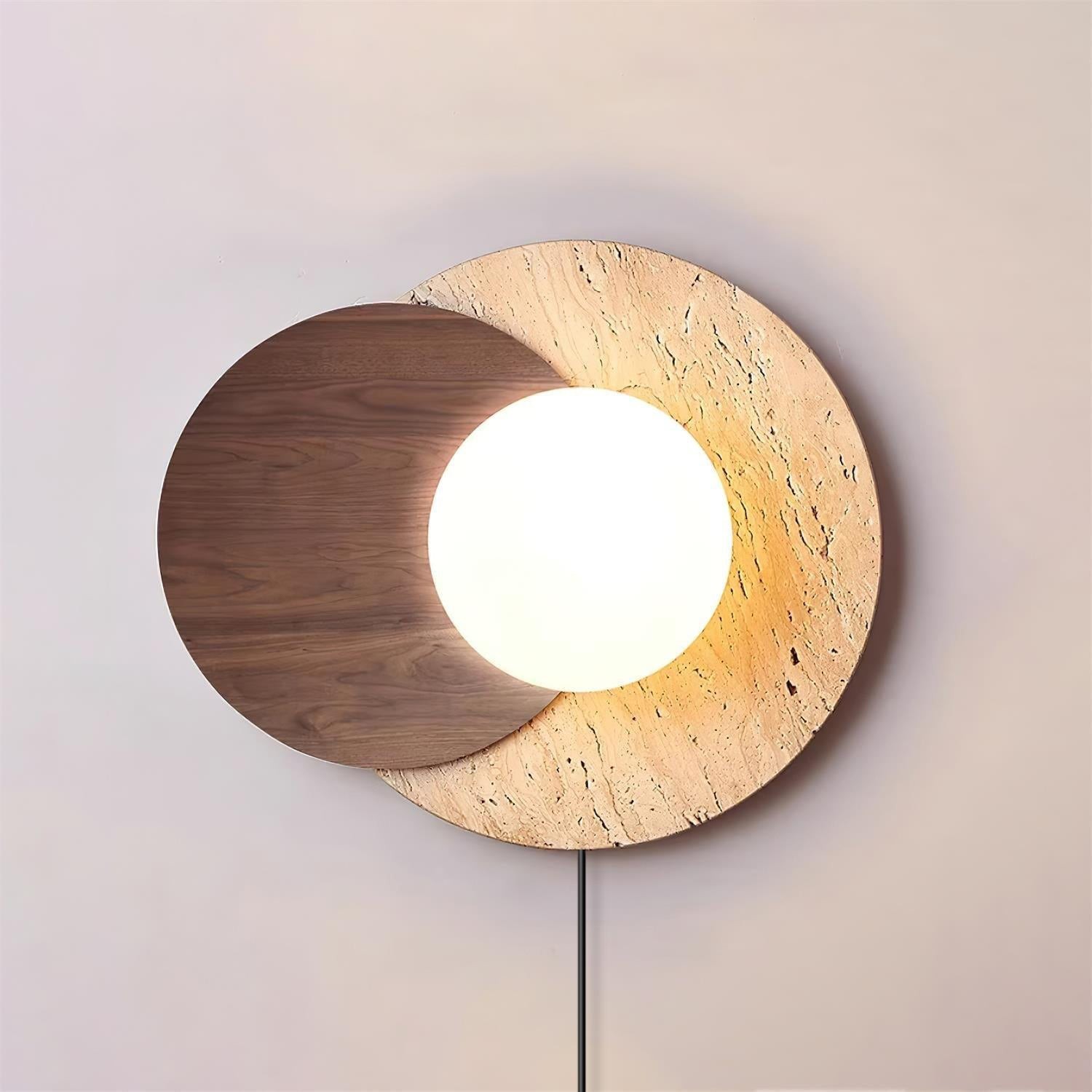 Wabi-sabi Eclipse Plug-In Wandlamp HL584