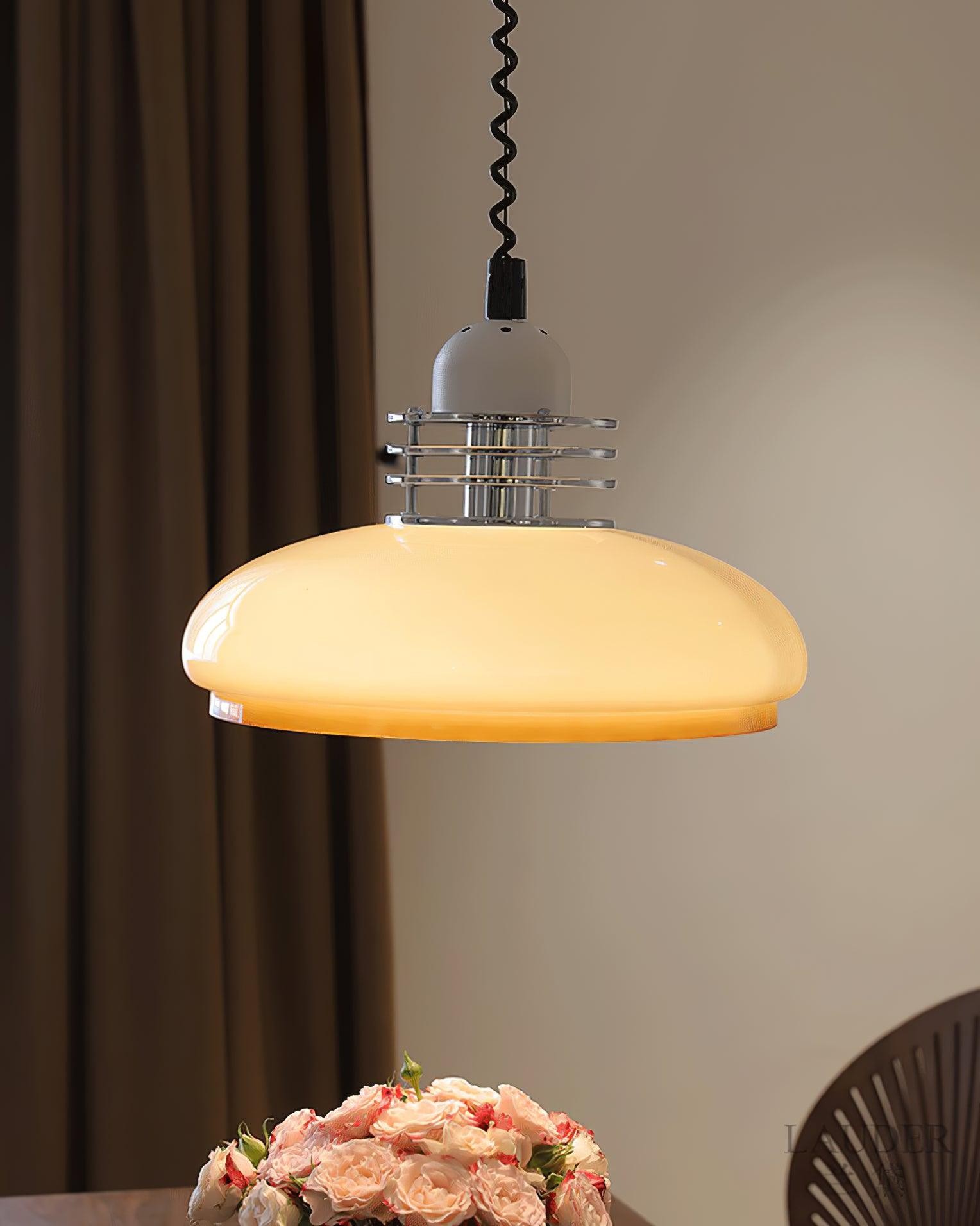 Nordic Cream intrekbare hanglamp HL914