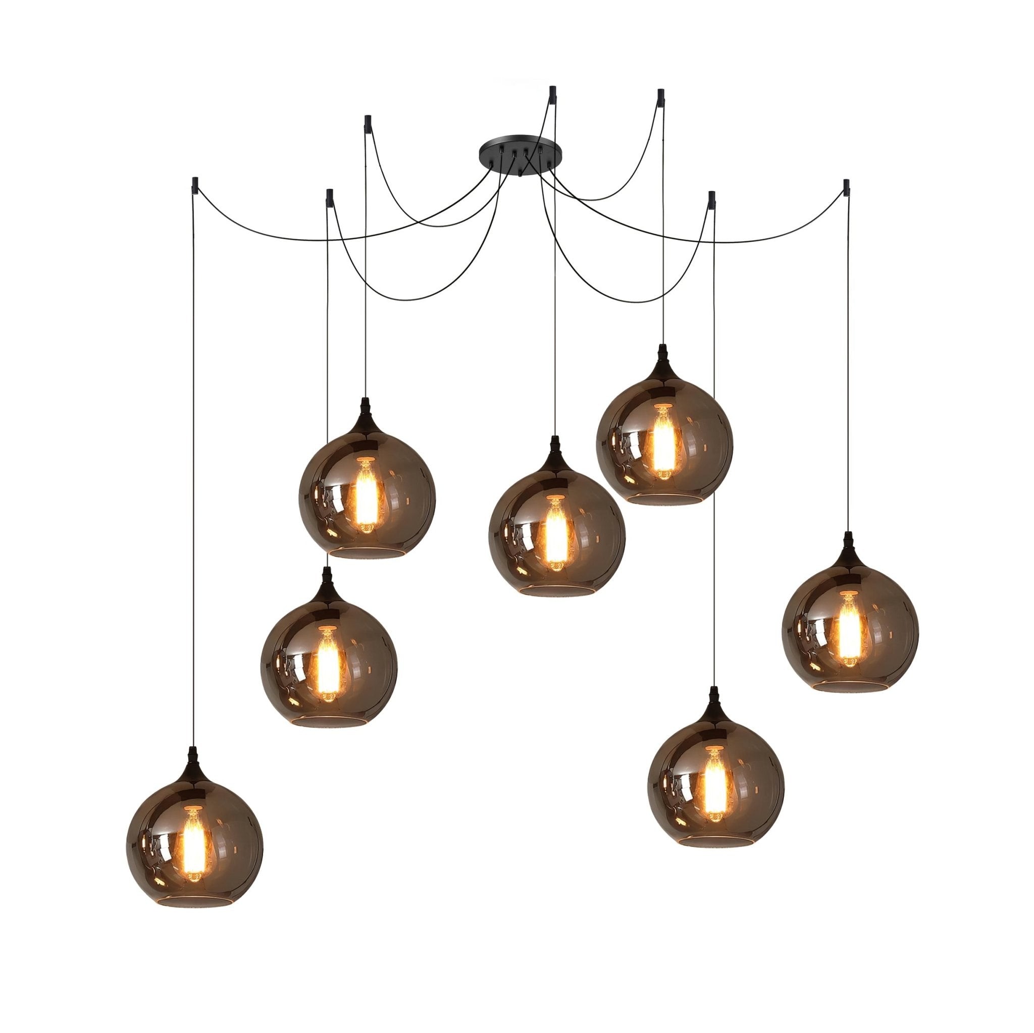 Flesvormige hanglamp HL2916