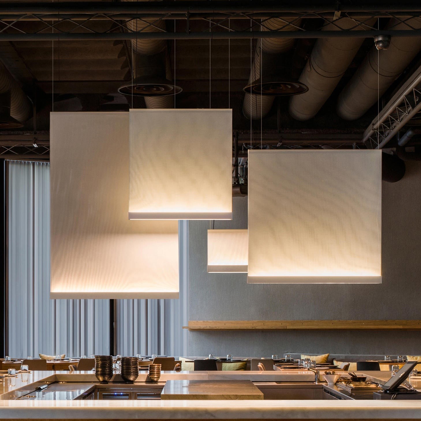 Gordijn hanglamp HL1163