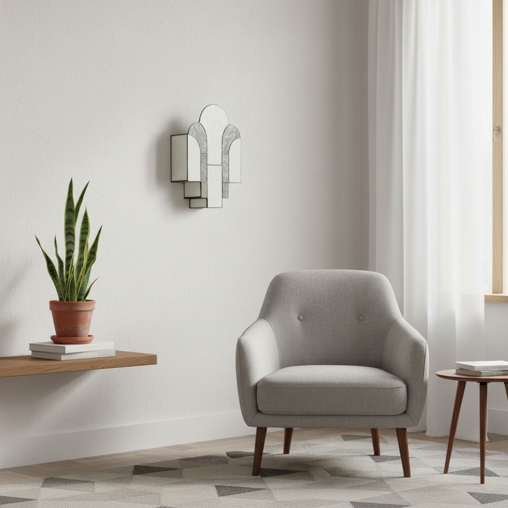 Kelsar Wandlamp met Strak Gestroomlijnd Design - Moderne Minimalistische Stijl voor Hal en Woonkamer HL2029