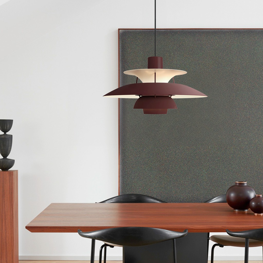 Deense Multilayer Metalen Hanglamp HL38