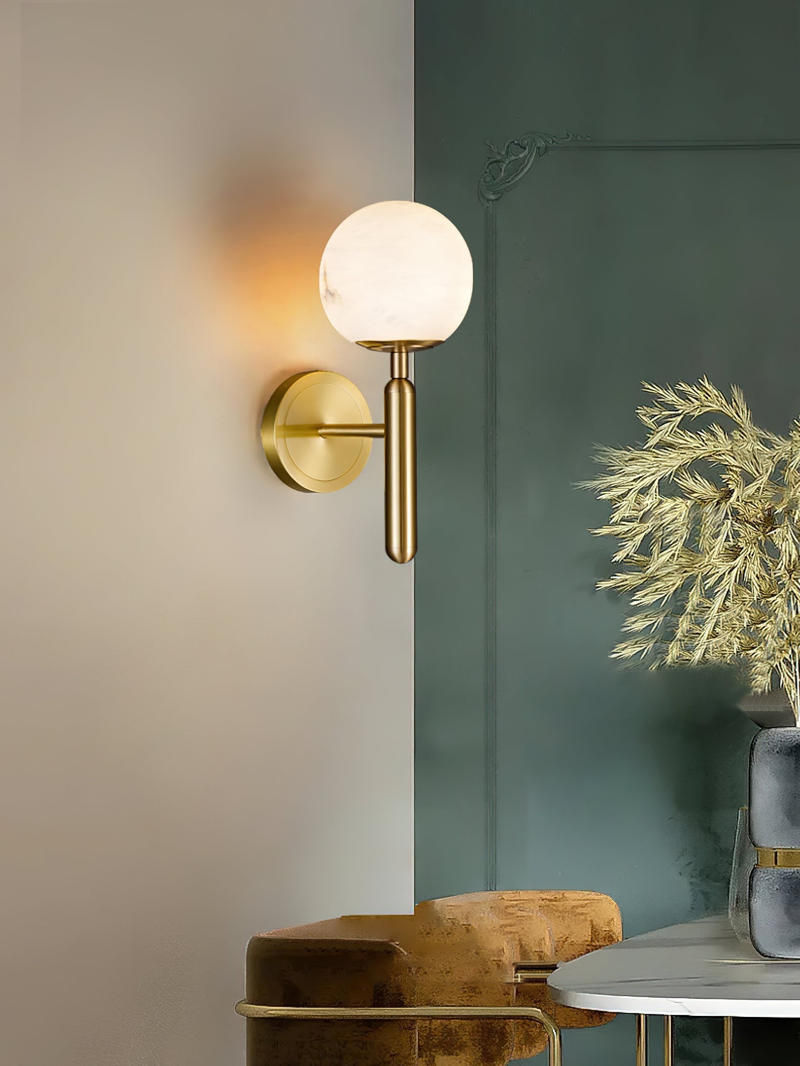 Mian alabaster wandlamp HL2992