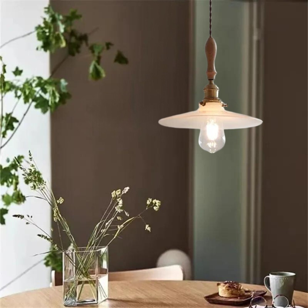 Japandi Elegance fluwelen hanglamp HL3424