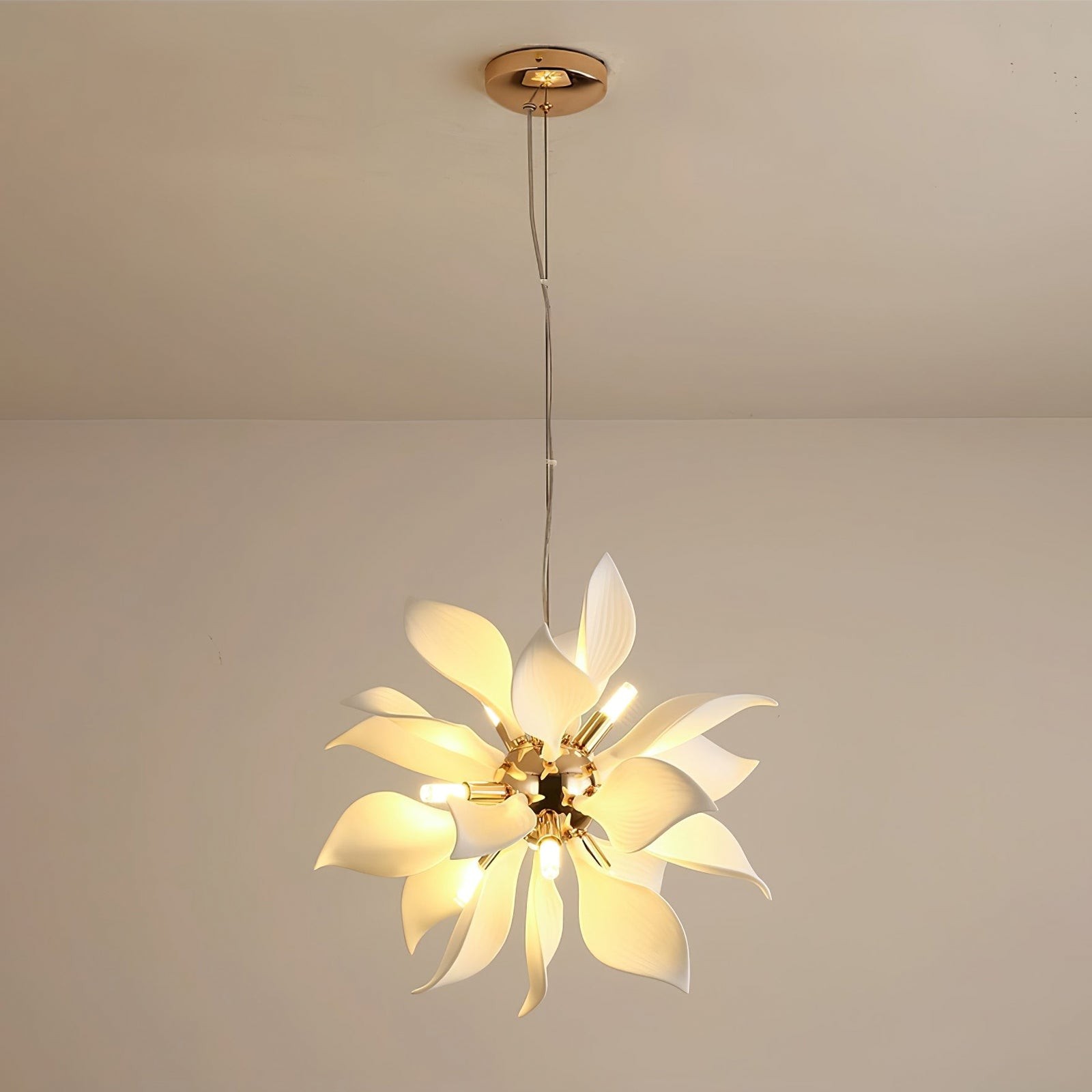 Petaline Bloom keramische bloemen hanglamp HL1219