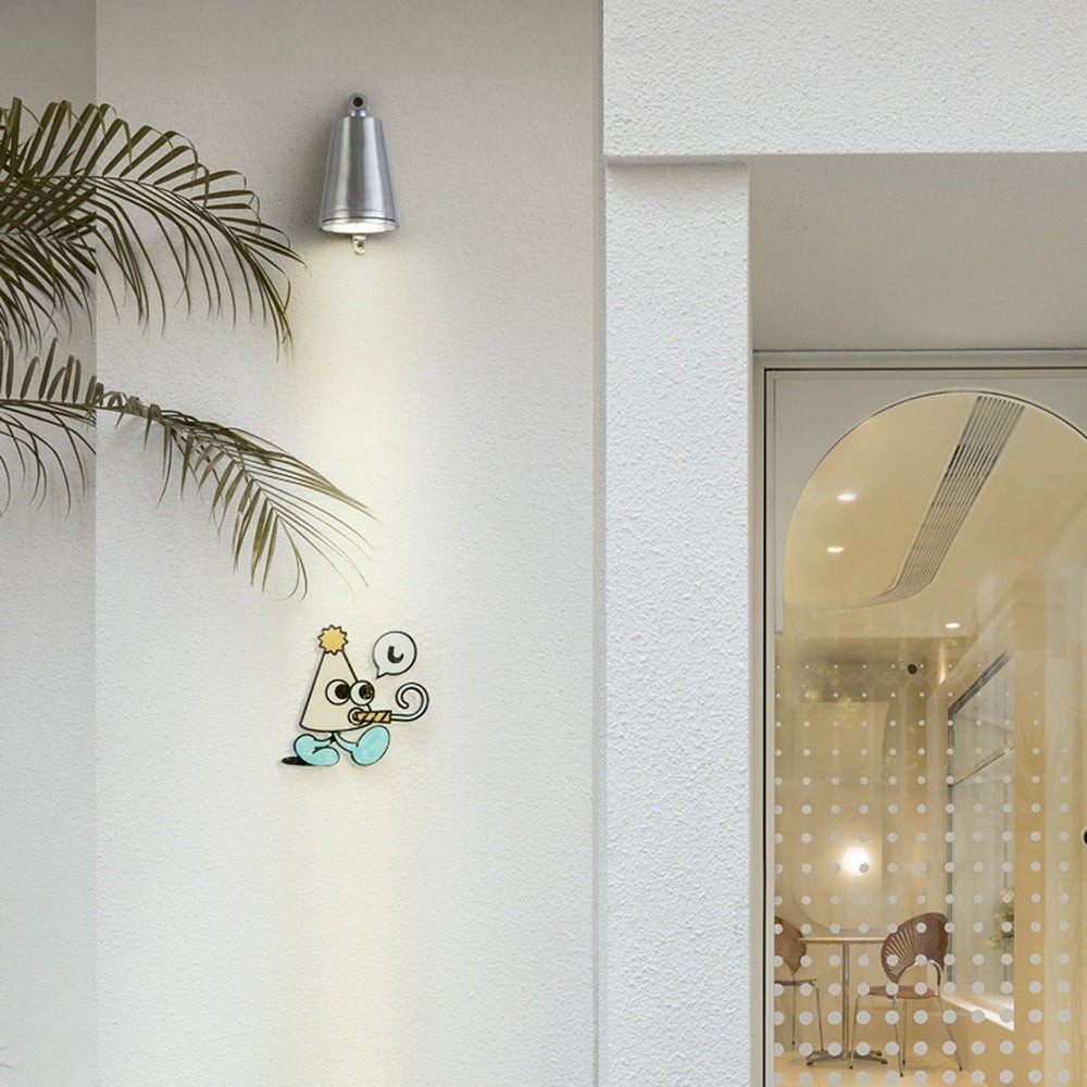 Industriële metalen klokvormige IP65 waterdichte buitenwandlamp HL3429