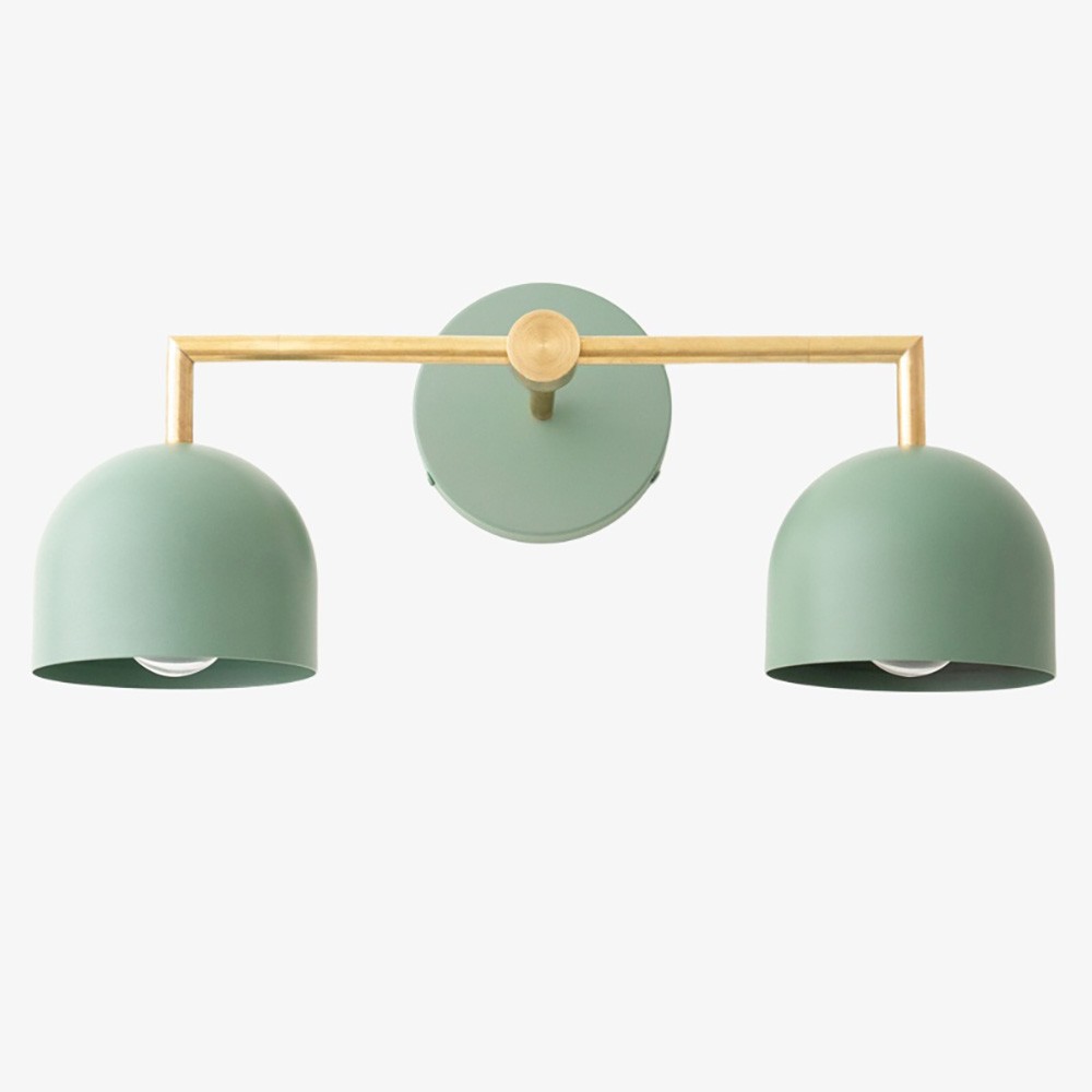 Metio Dome Farmhouse Vanity Wandlamp Kleurrijke Metalen Wandlamp HL1808