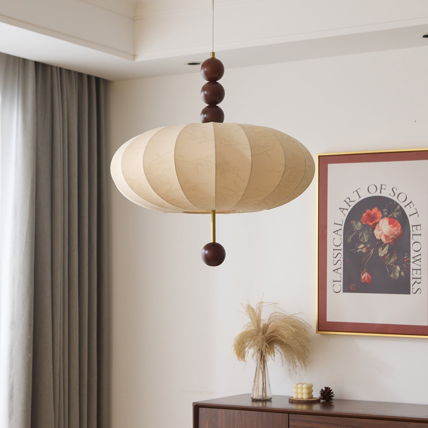 Adelaide stoffen hanglamp HL2903