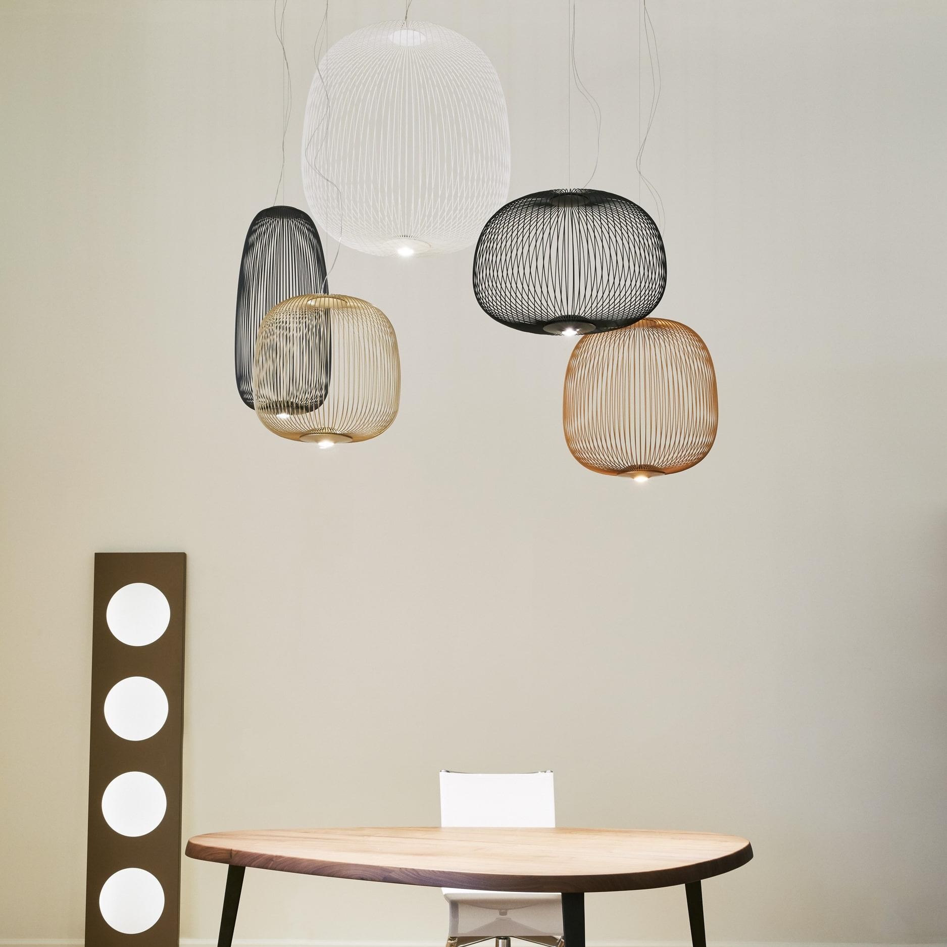 Radiloop Kooi Metalen LED Hanglamp Eettafel