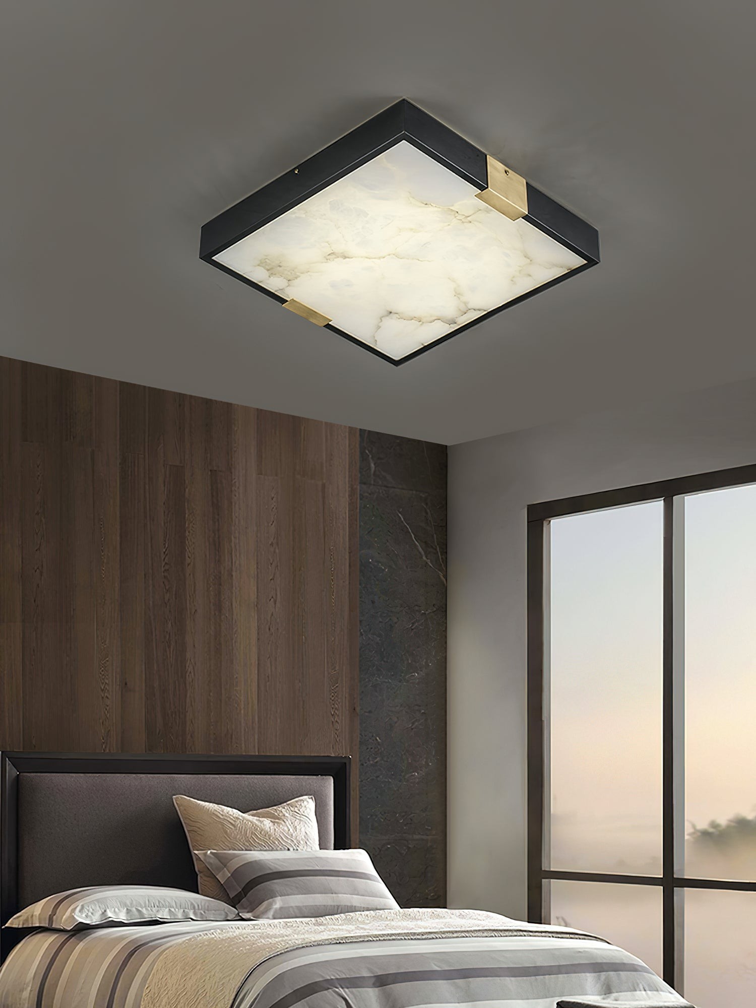 Lucien Alabaster Plafondlamp HL2985