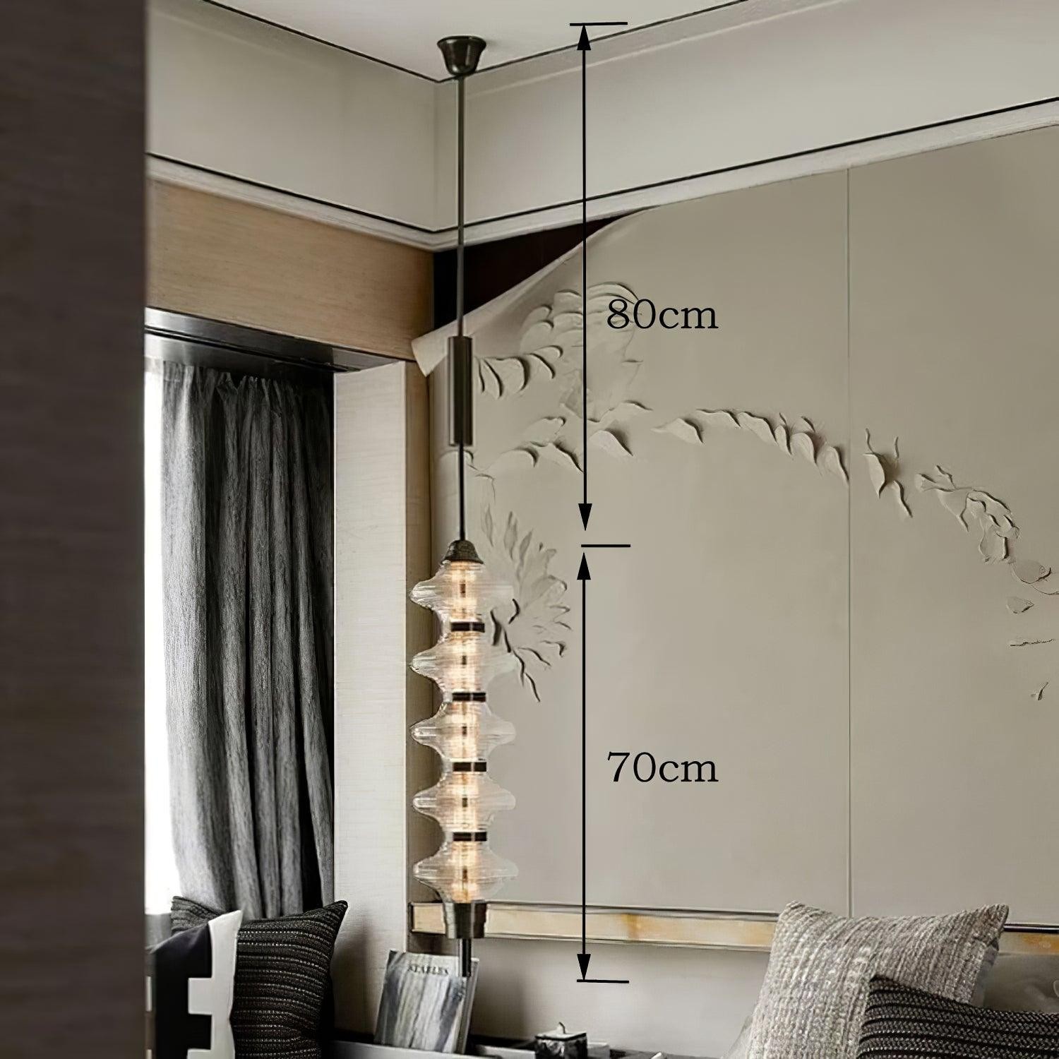 Lichte luxe stijl kalebas hanglamp HL378