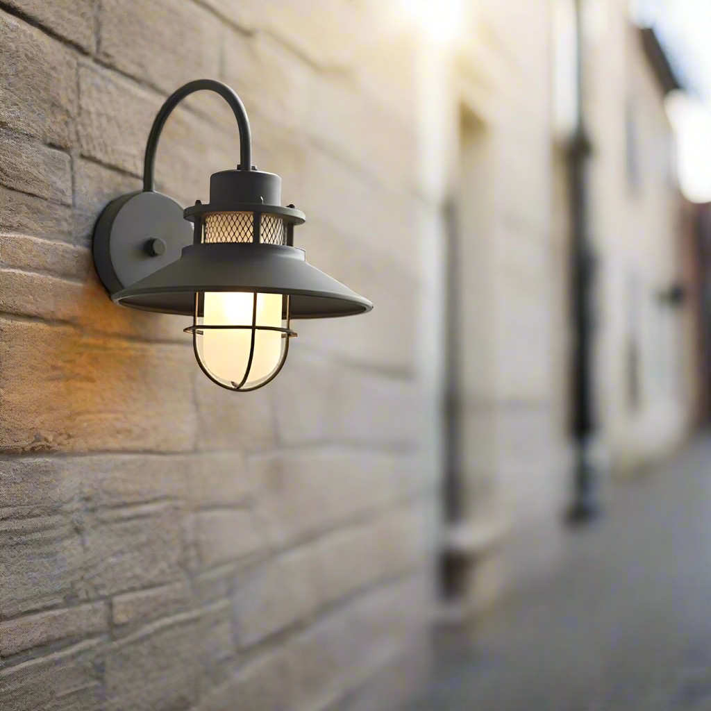 Lichtgevende metalen buitenwandlamp HL3360