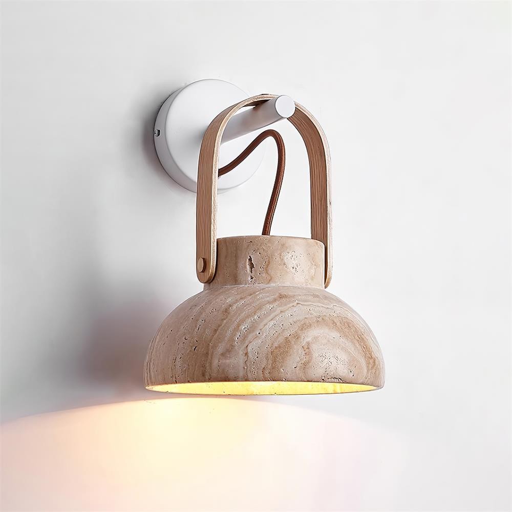 Gepersonaliseerde creatieve gebogen draagbare wandlamp HL512