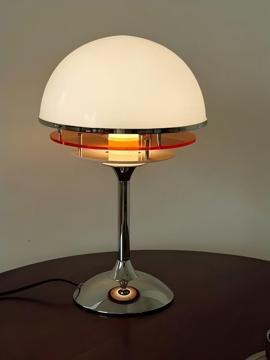 Bauhaus Vintage Stijl Acryl Zonsondergang Tafellamp HL1033