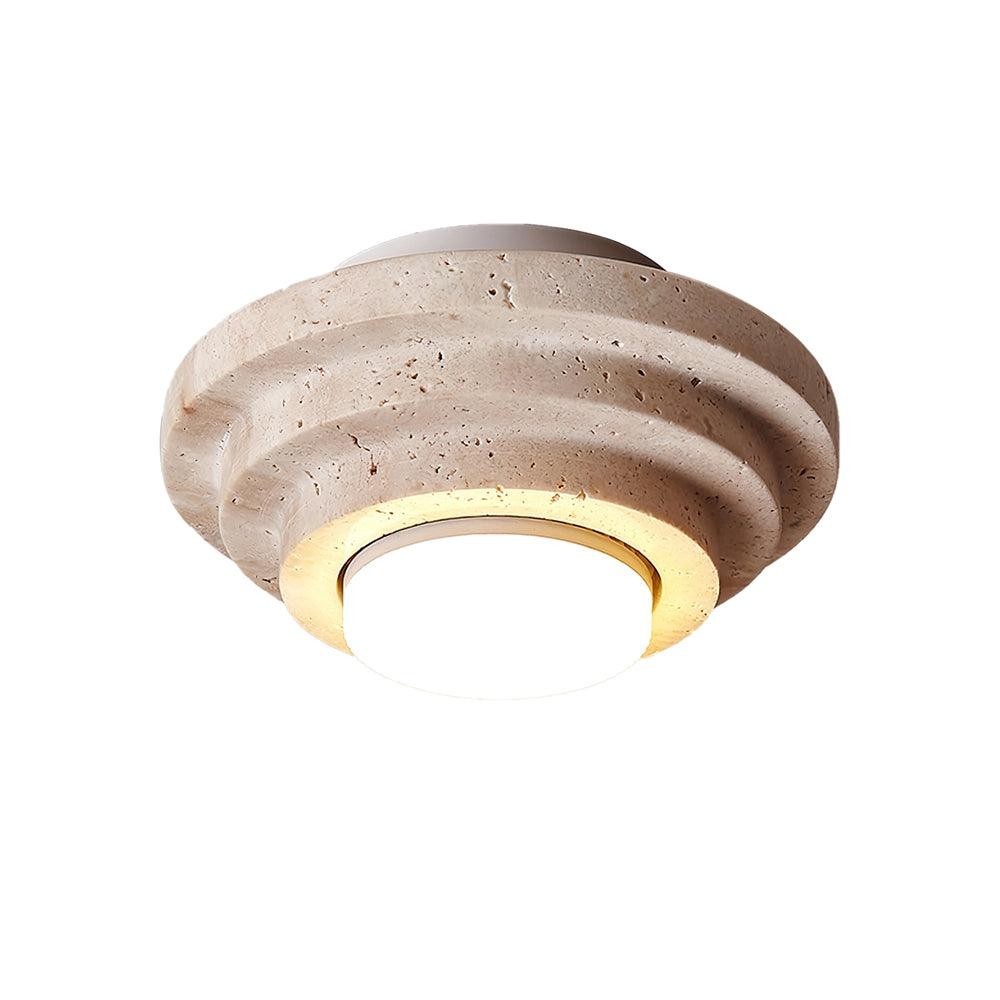 Aperture Travertin Plafondlamp HL3448