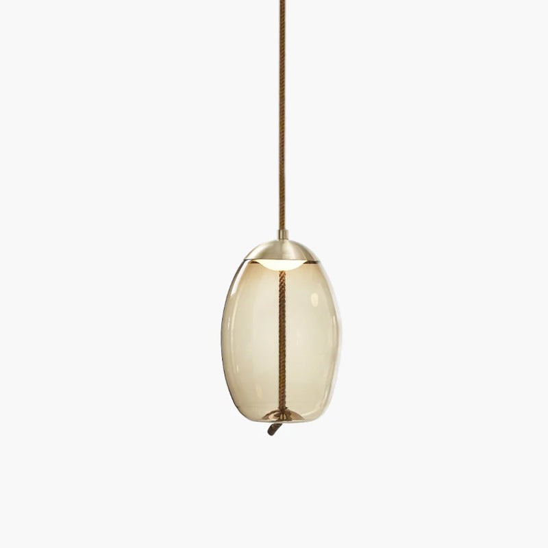 Moderne geblazen glazen hanglampen HL1198