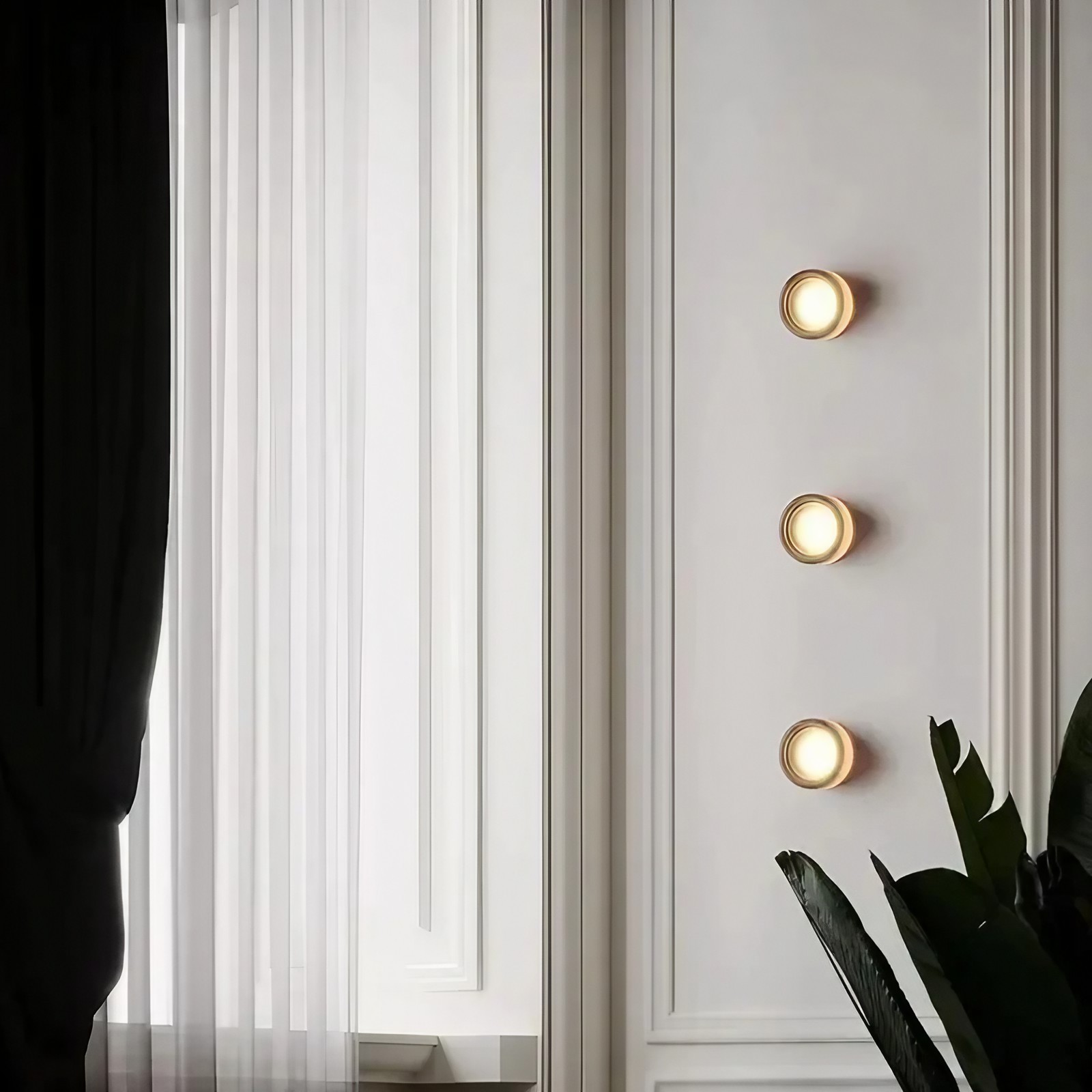 Minimalistische Ronde Dimple Wandlamp HL297