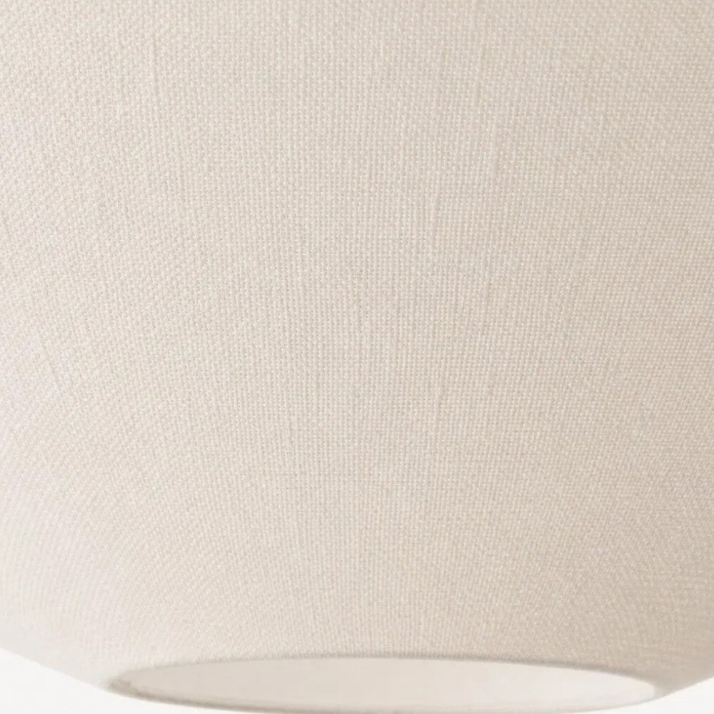 Solivara hanglamp – hanglamp met gelaagde kap en linnen HL1511