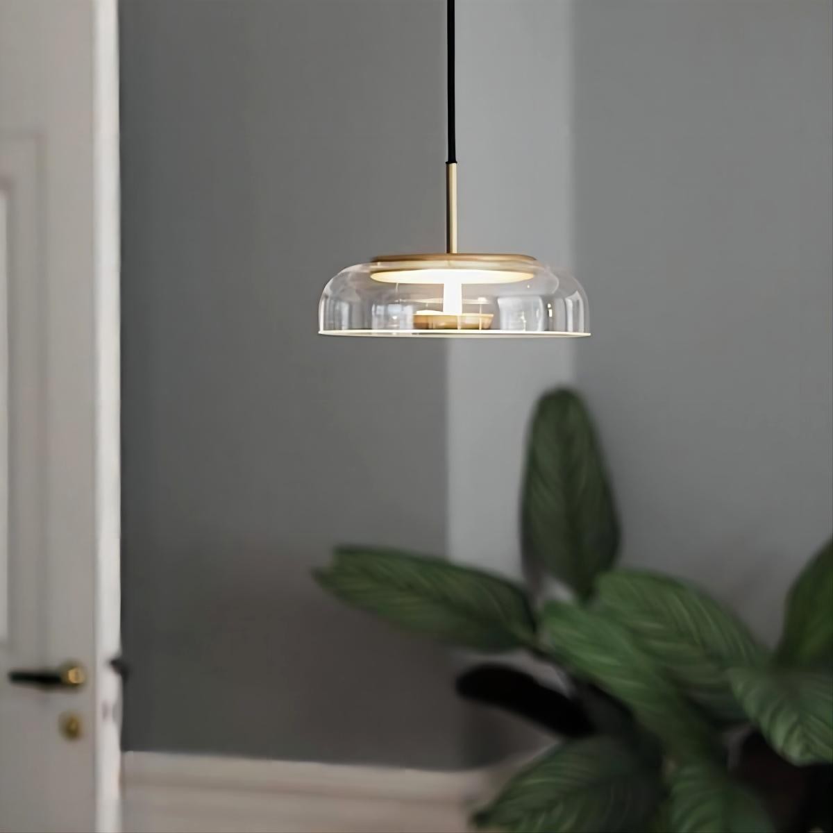 Blossi Ronde Glas Hanglamp Eettafel