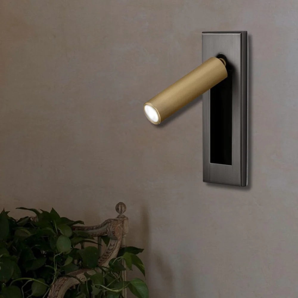 De moderne vierkante wandlamp HL3343
