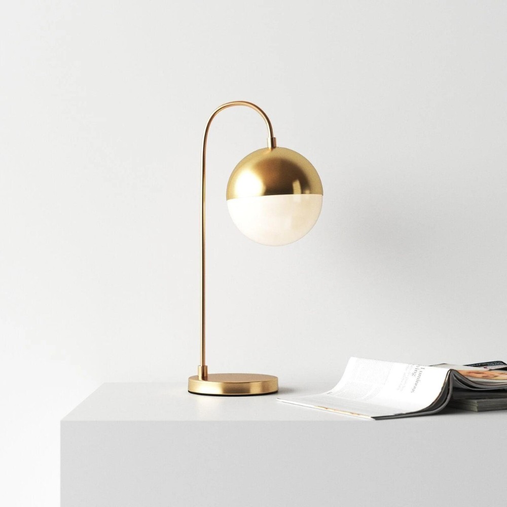 Gouden Blad Elegantie Tafellamp HL3396