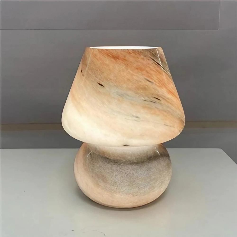Planet Handgemaakte Glazen Paddestoel Tafellamp HL180