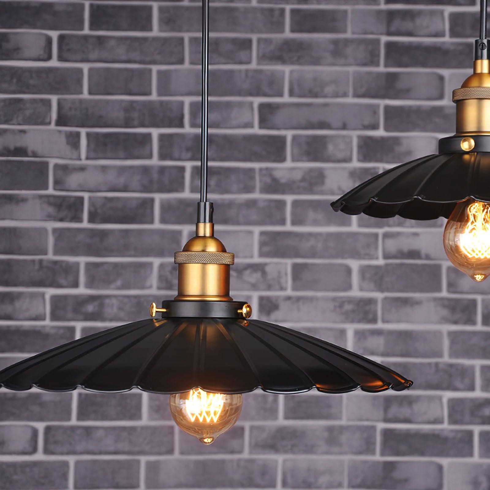 Hanglamp met zwarte rok HL2912