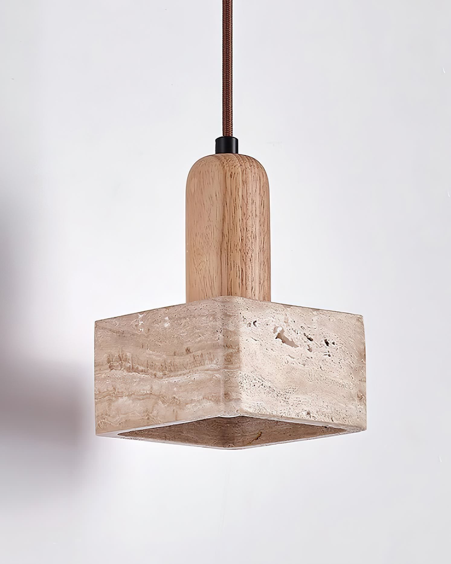 Eenvoudige elegante vierkante rechthoekige hanglamp HL903