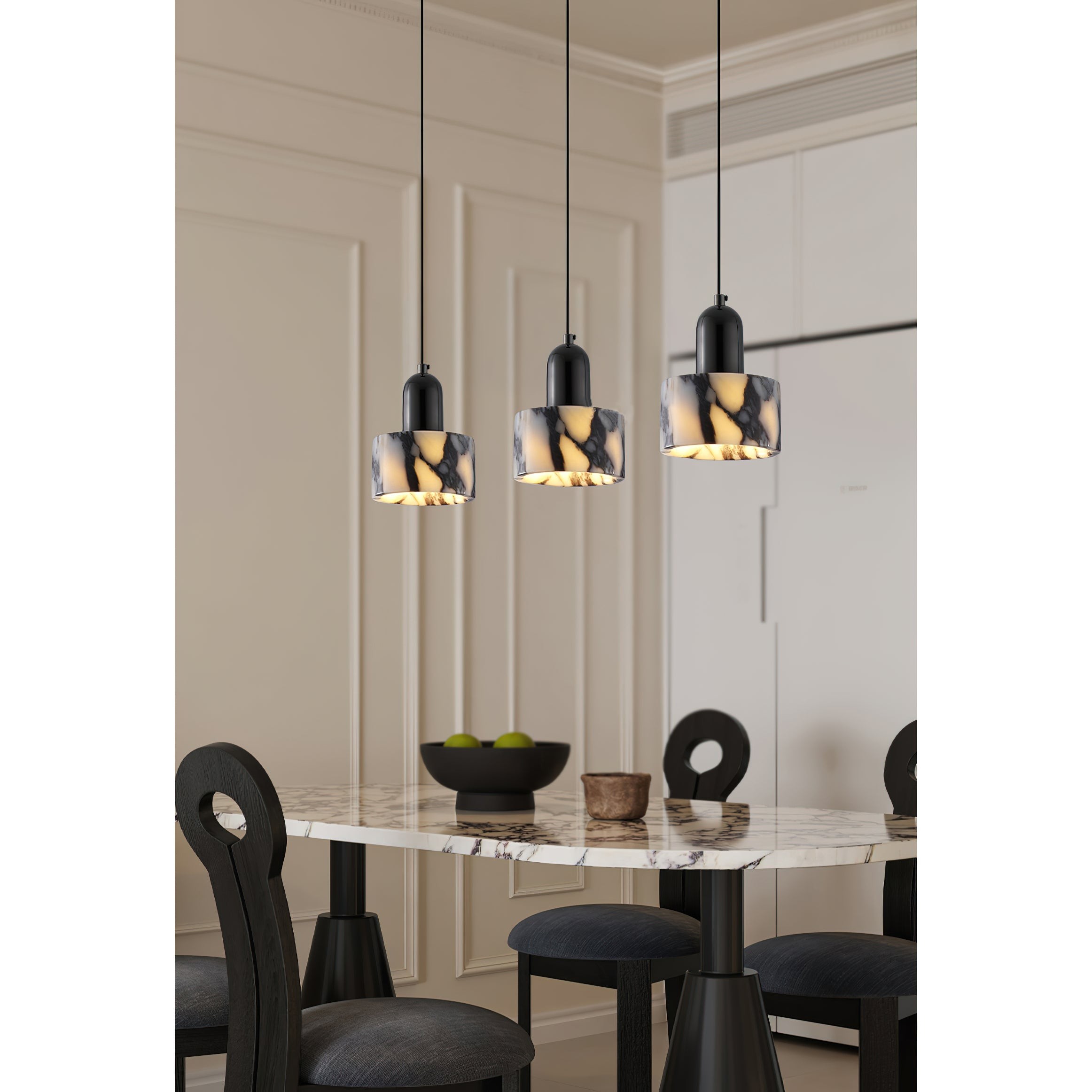 Dekum marmeren hanglamp HL3159