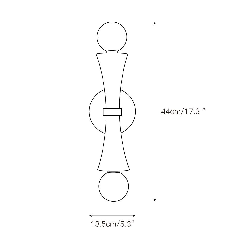Dax wandlamp HL3195