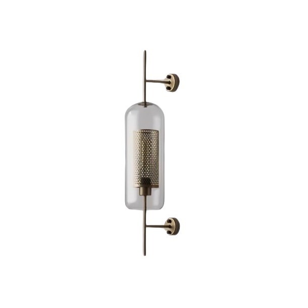 Vintage Glazen Wandlamp Woonkamer Industrieel HL50