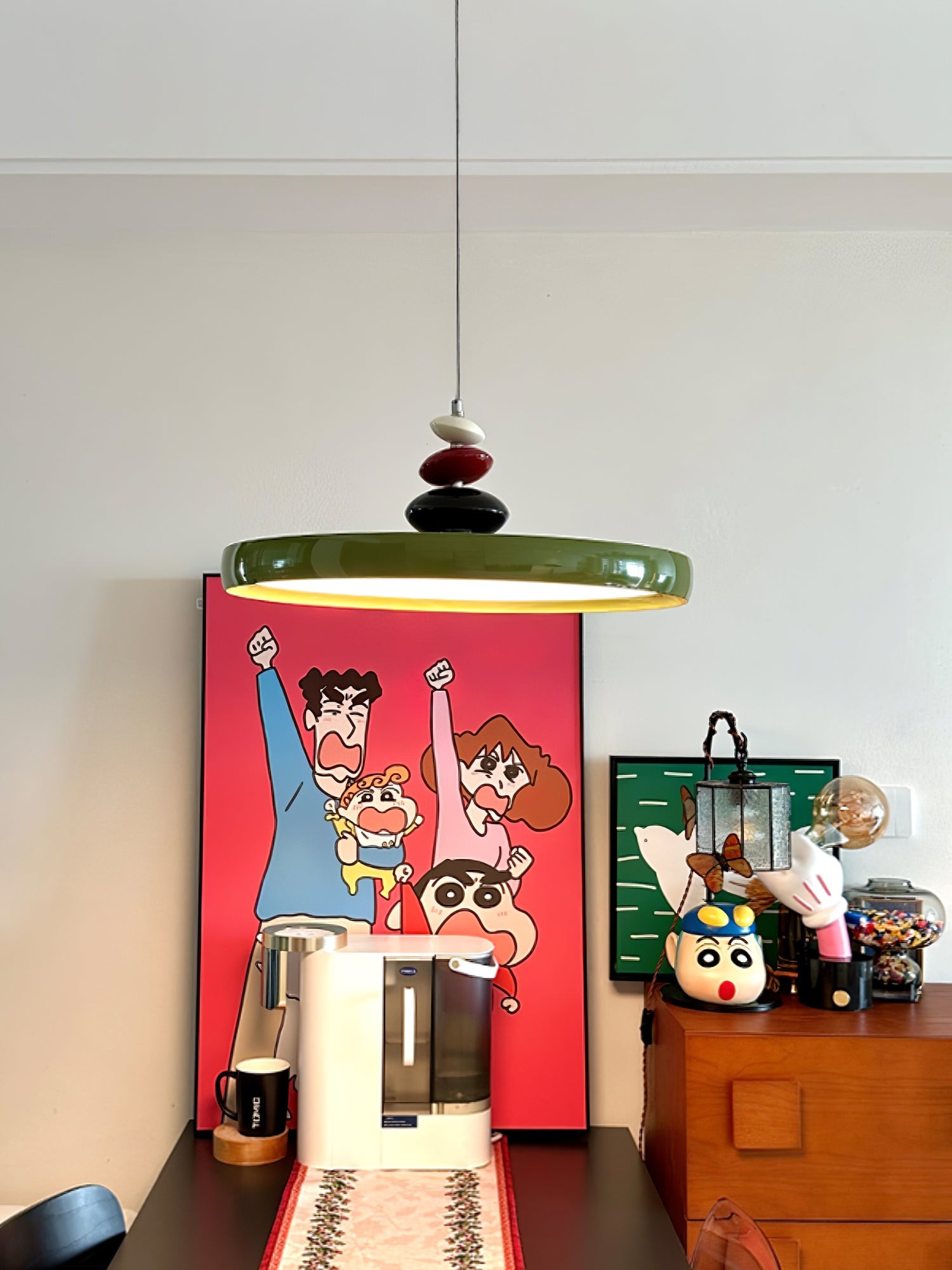 Nordic UFO Kleurrijke LED Hanglamp HL822