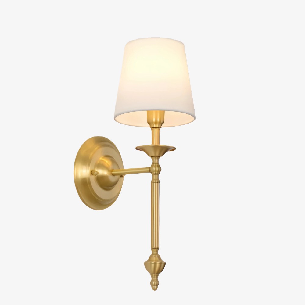 Arcuma koperen wandlamp – elegante wandlamp voor traditionele en moderne interieurs HL2297