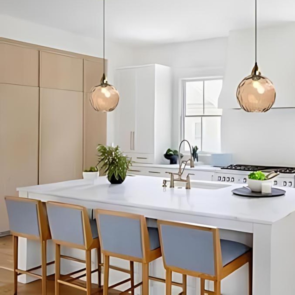 Moderne LED Nordic plafondlamp met glazen bol HL1288