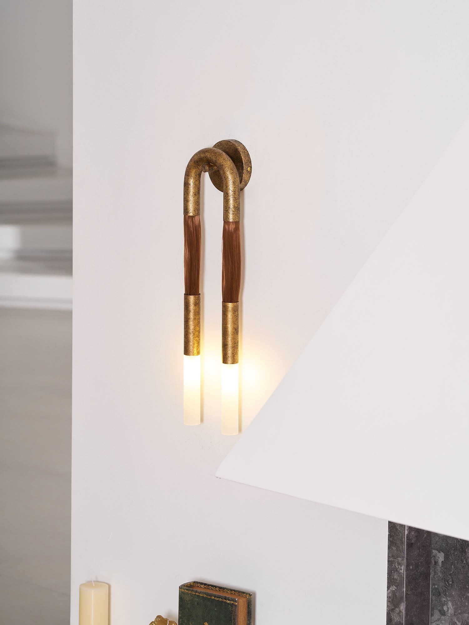 Dubbele Antonia wandlamp HL3176